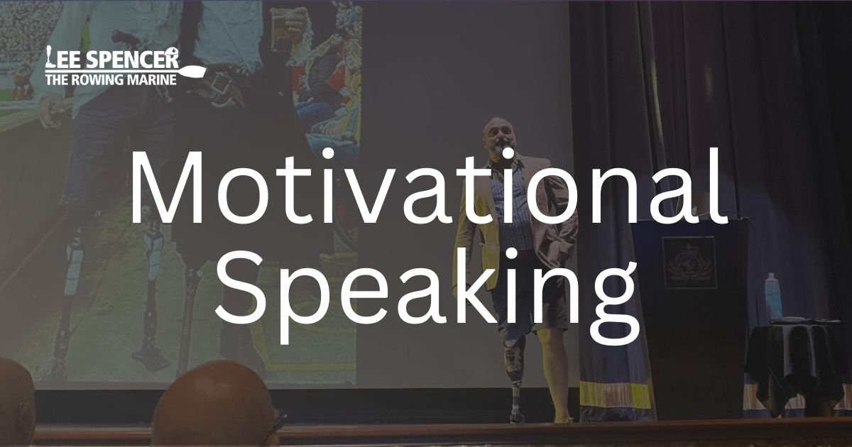Motivational Speaker for Corporate Events | Lee Spencer